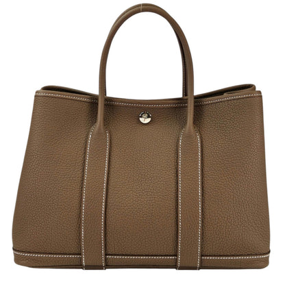 HERMES エルメス ガーデンパーティTPM トートバッグ エトゥープ グレー 管理番号：11352