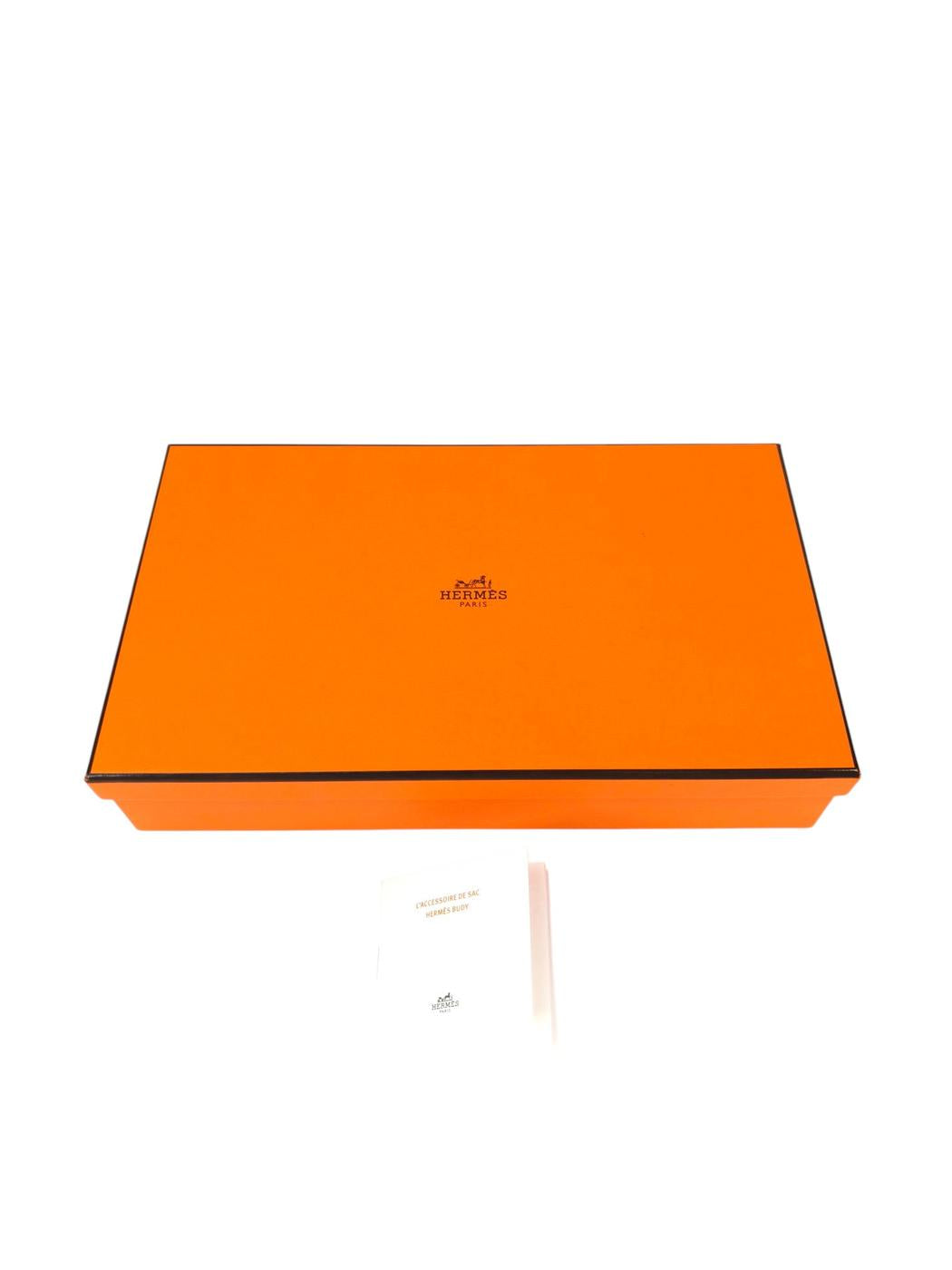 HERMES エルメス バディドッグ チャーム K刻印 ブラック×ホワイト 管理番号：11377