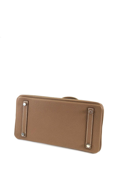 HERMES エルメス バーキン 30 シルバー金具 K刻印 トートバッグ エトゥープ グレー 管理番号：11385