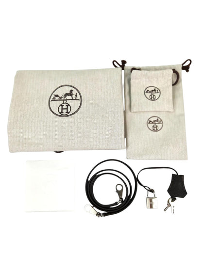 HERMES エルメス ケリー28 SV金具 K刻 ハンドバッグ ショルダーバッグ 2way グレー 管理番号：11386