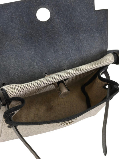 HERMES エルメス エールバッグジップ20 ミニ S金具 K刻 ショルダーバッグ ベージュ 管理番号：11394