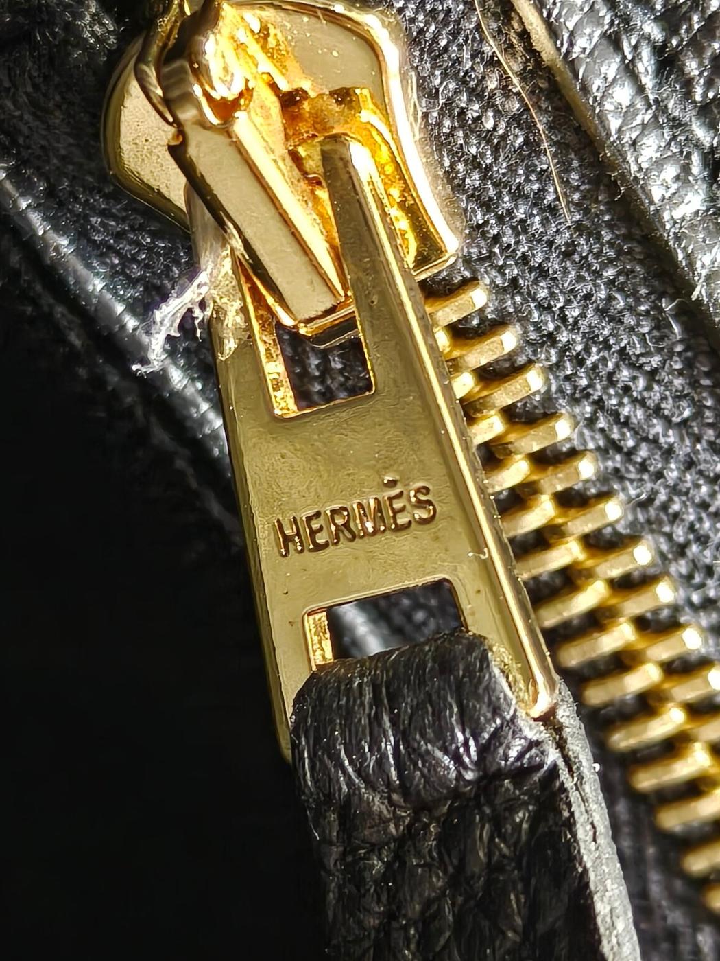 HERMES エルメス バーキン 30 金具 Y刻印 トートバッグ ブラック 管理番号：11396