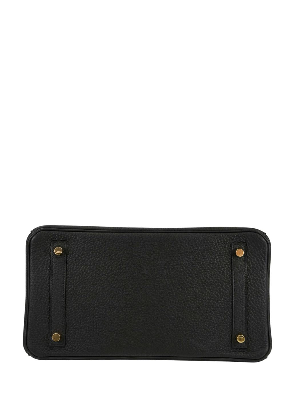 HERMES エルメス バーキン 30 金具 Y刻印 トートバッグ ブラック 管理番号：11396