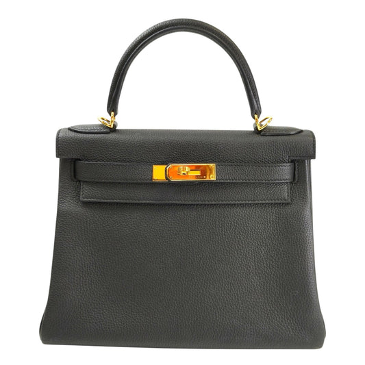 HERMES エルメス ケリー28 A刻 ノワール ブラック  管理番号：11417