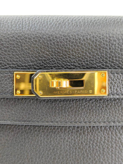 HERMES エルメス ケリー28 A刻 ノワール ブラック  管理番号：11417