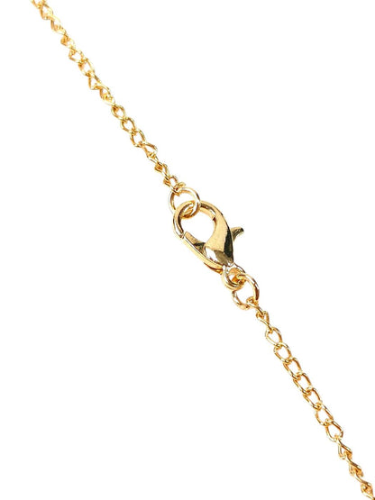 HERMES エルメス ポップアッシュ ネックレス 緑×ゴールド金具 ラッカーメタル レディース ポップH 管理番号：11437