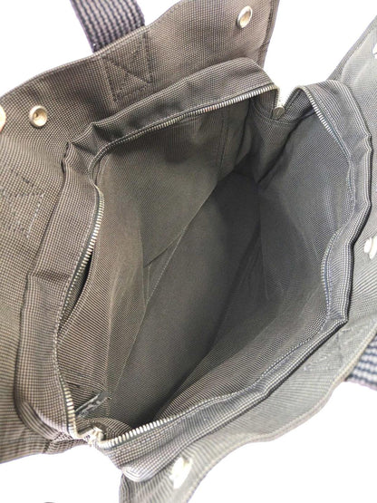 HERMES エルメス エールラインMM トートバック グレー系 メンズ レディース シルバー金具 管理番号：11443