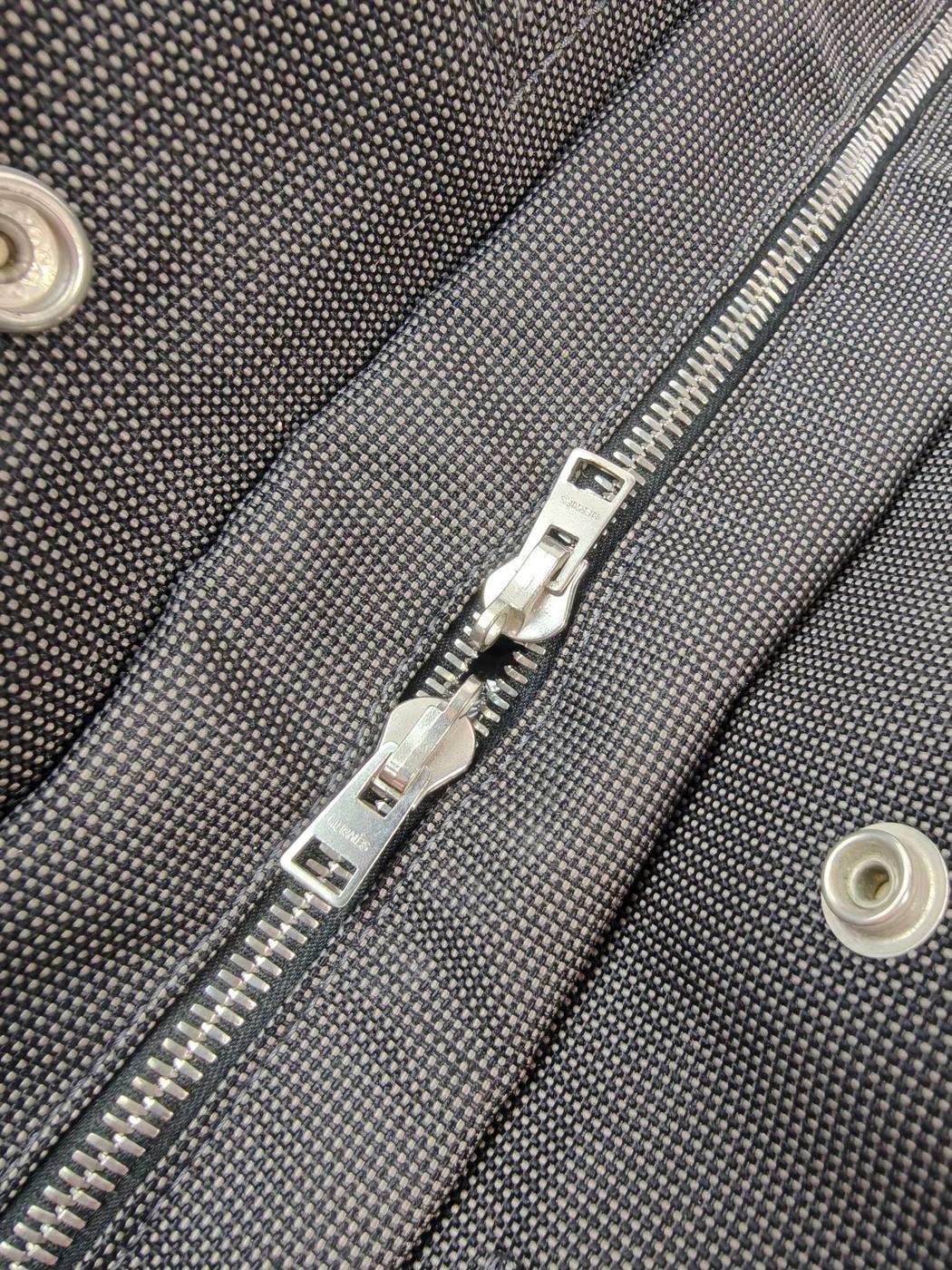HERMES エルメス エールラインMM トートバック グレー系 メンズ レディース シルバー金具 管理番号：11443