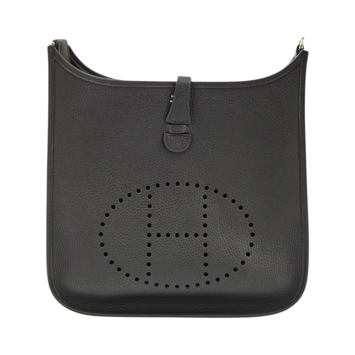 HERMES エルメス エブリン 1PM J刻印 2006年 ショルダーバッグ ブラック 管理番号：11451