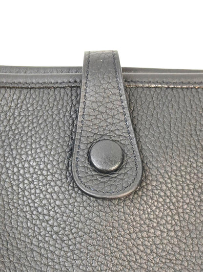 HERMES エルメス エブリン 1PM J刻印 2006年 ショルダーバッグ ブラック 管理番号：11451