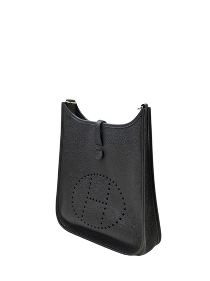 HERMES エルメス エブリン 1PM J刻印 2006年 ショルダーバッグ ブラック 管理番号：11451