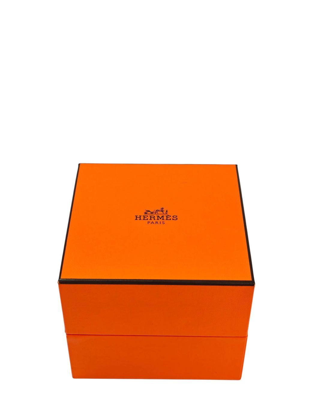 HERMES エルメス シェーヌダンクル TGM 12コマ ブレスレット シルバー 管理番号：11458