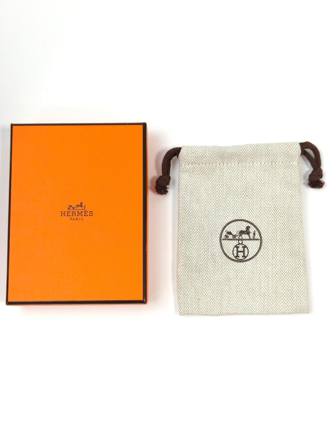 HERMES エルメス ポップアッシュH ネックレス ホワイト 管理番号：11492