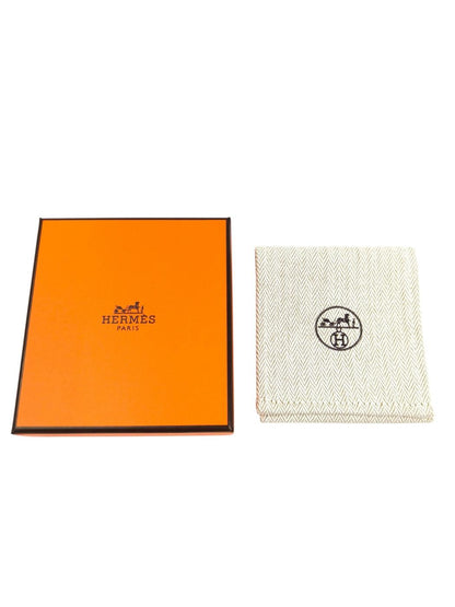 HERMES エルメス ポップアッシュH ミニロカバールギャラクシー ネックレス ブラウン×ブラック 管理番号：11493
