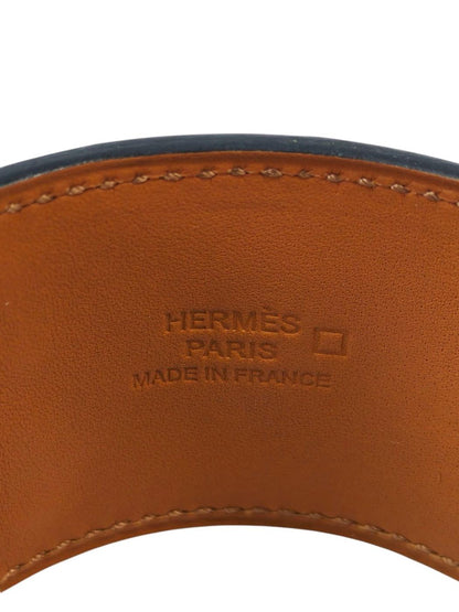 HERMES エルメス コリエドシアン□R刻印 バングル ブラック 管理番号：11504
