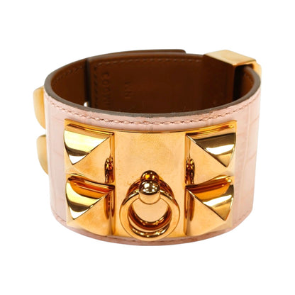 HERMES エルメス コリエドシアン B刻印 バングル ピンク  管理番号：11505