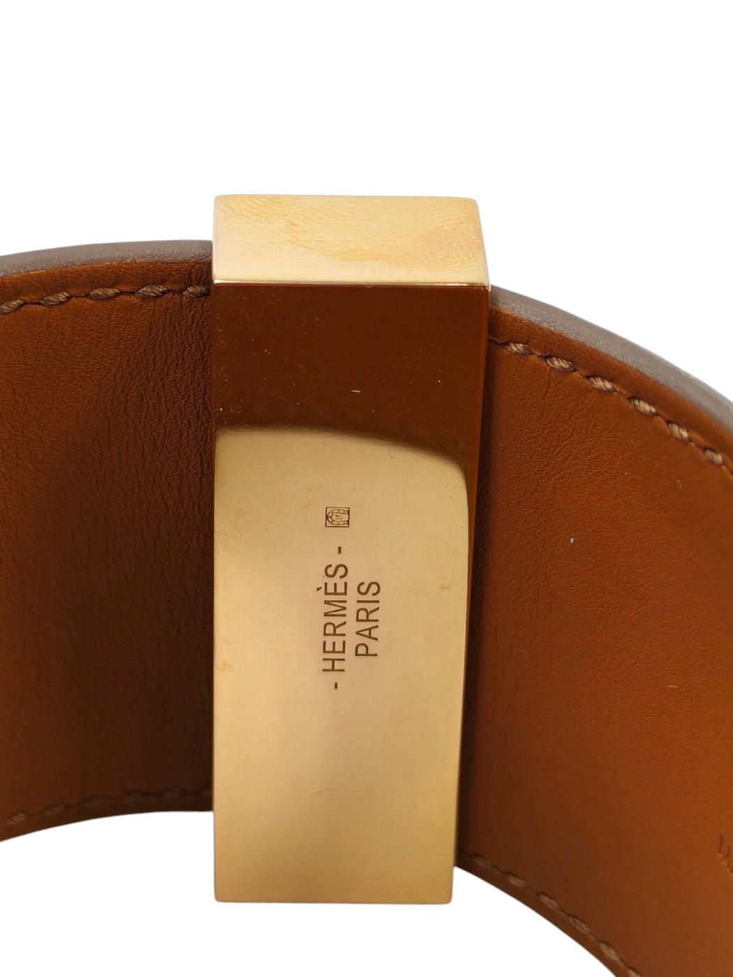 HERMES エルメス コリエドシアン B刻印 バングル ピンク  管理番号：11505