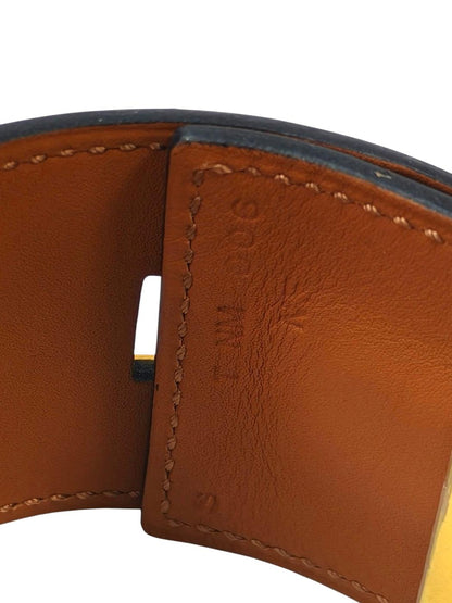 HERMES エルメス コリエドシアン T刻印 バングル ブルー 管理番号：11506