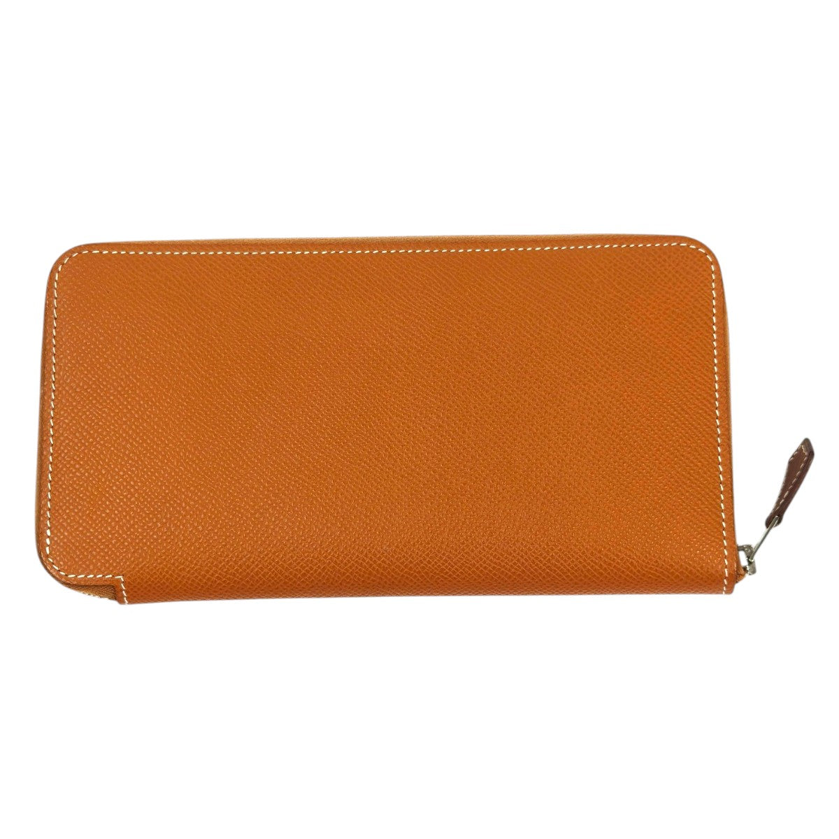HERMES エルメス アザップロング シルクイン ラウンドファスナー B刻印 財布 ブラウン 管理番号：11511