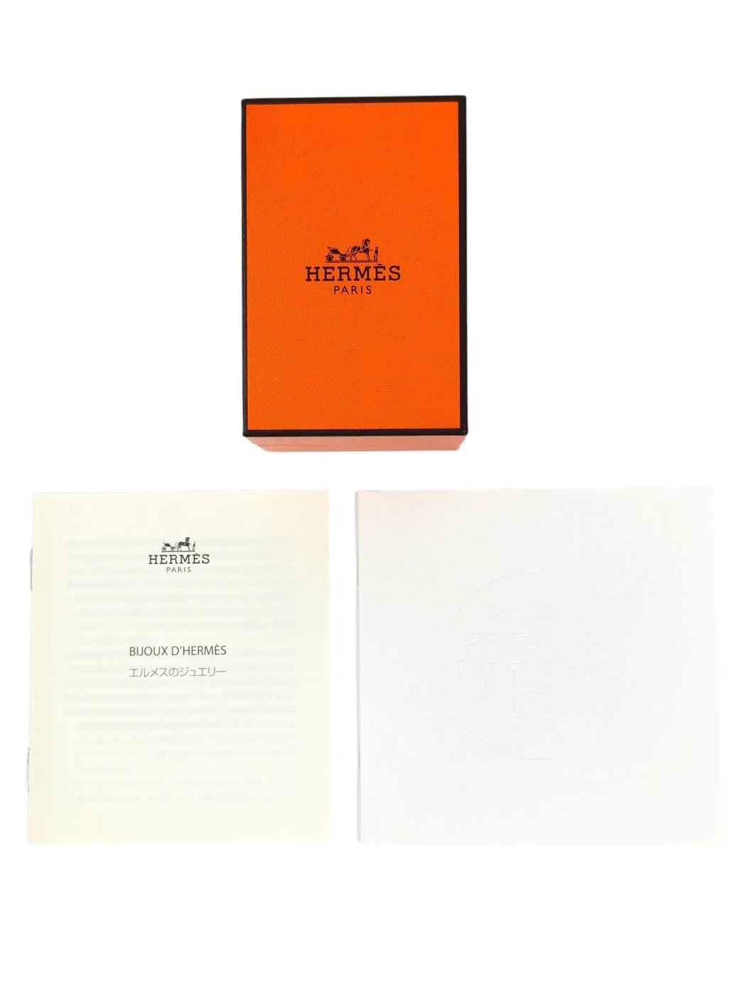 HERMES エルメス オスモズ GM Ag925 ＃58 リング 銀 管理番号：11521