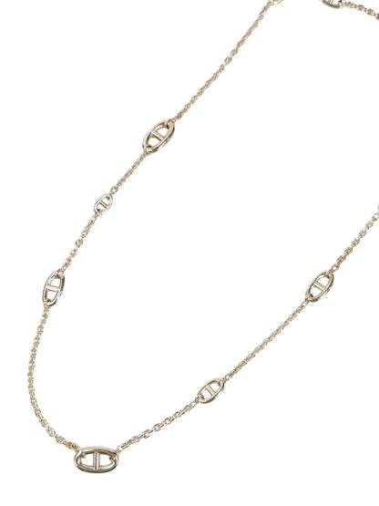 HERMES エルメス ファランドール80 Ag925 71.4g ネックレス シェーヌダンクル銀 管理番号：11551
