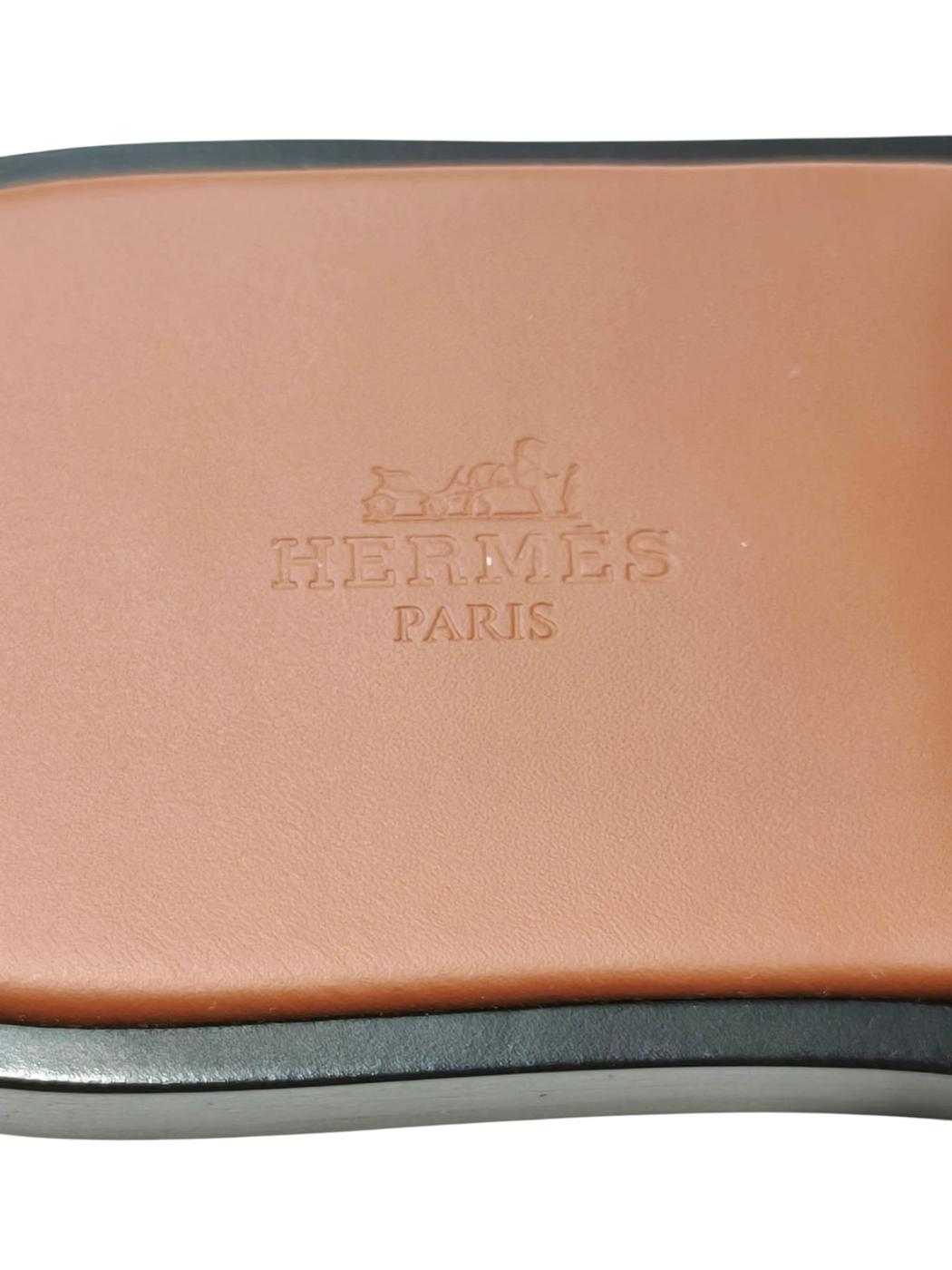 HERMES エルメス イズミール サンダル ブラウン 管理番号：11582