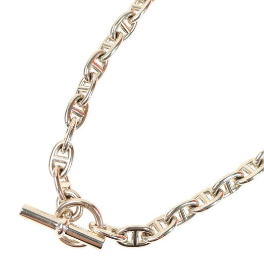 HERMES エルメス シェーヌダンクル MM 36コマ ネックレス シルバー 管理番号：11590