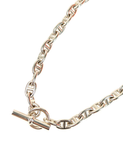 HERMES エルメス シェーヌダンクル MM 36コマ ネックレス シルバー 管理番号：11590