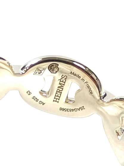 HERMES エルメス シェーヌダンクル アンシェネ 13号 #53 リング シルバー 管理番号：11619