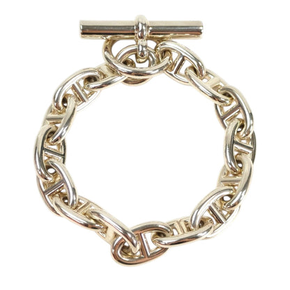 HERMES エルメス シェーヌダンクル MM ブレスレット シルバー 管理番号：11659