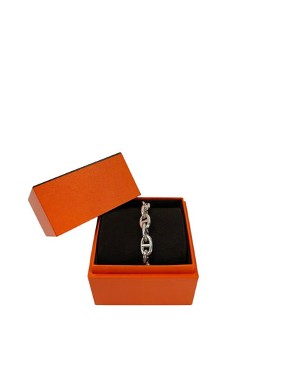 HERMES エルメス シェーヌダンクル MM ブレスレット シルバー 管理番号：11659