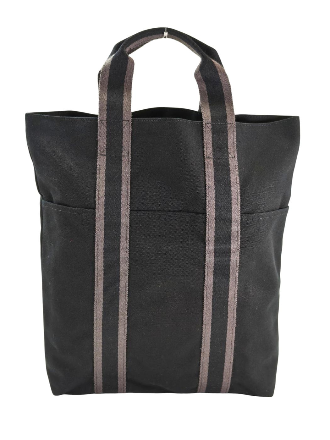 HERMES エルメス フールトゥ カバス トートバッグ ブラック  管理番号：11663