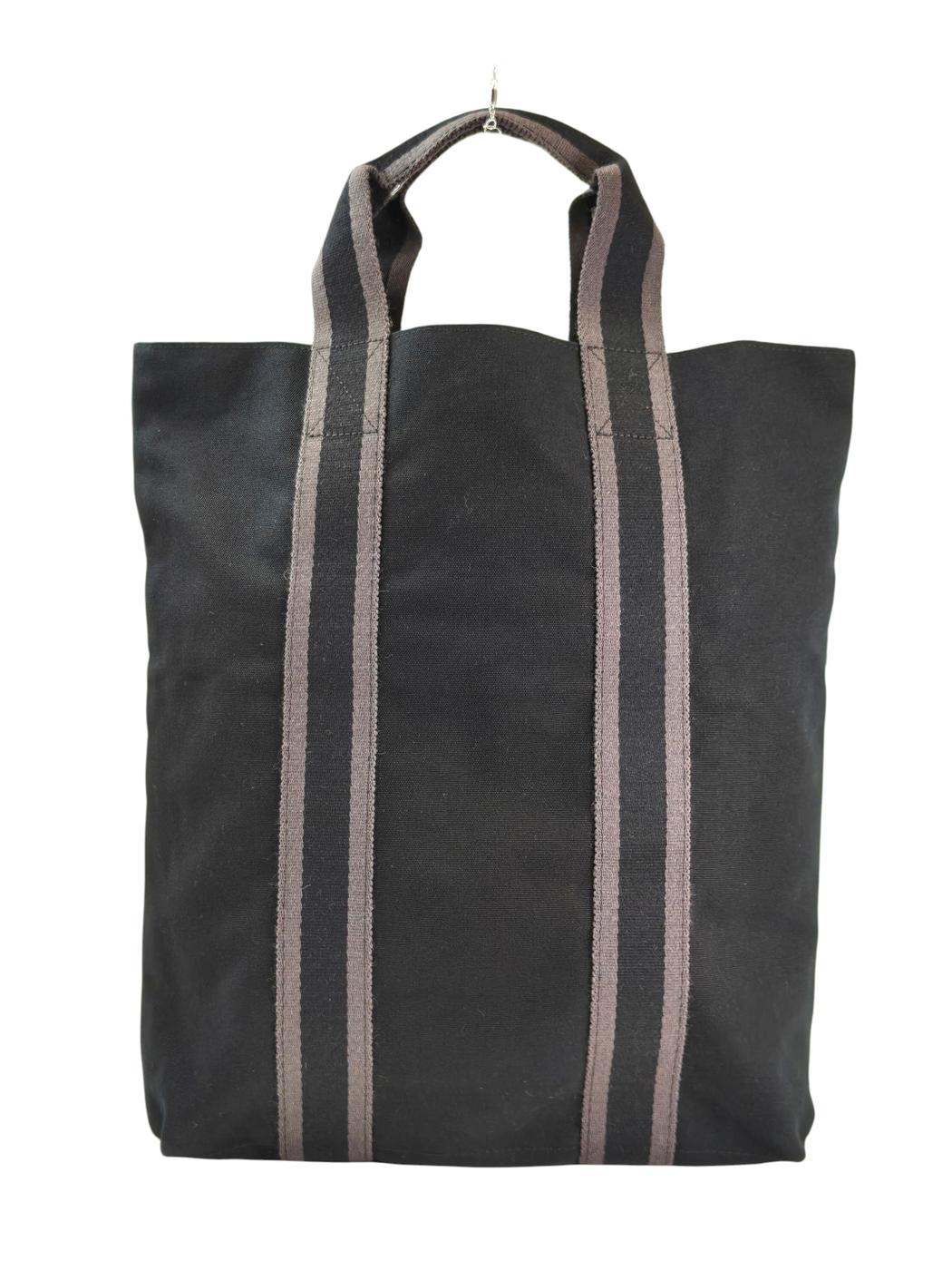 HERMES エルメス フールトゥ カバス トートバッグ ブラック  管理番号：11663
