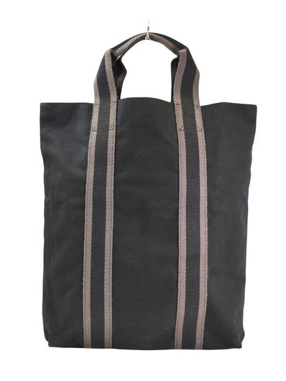 HERMES エルメス フールトゥ カバス トートバッグ ブラック  管理番号：11663