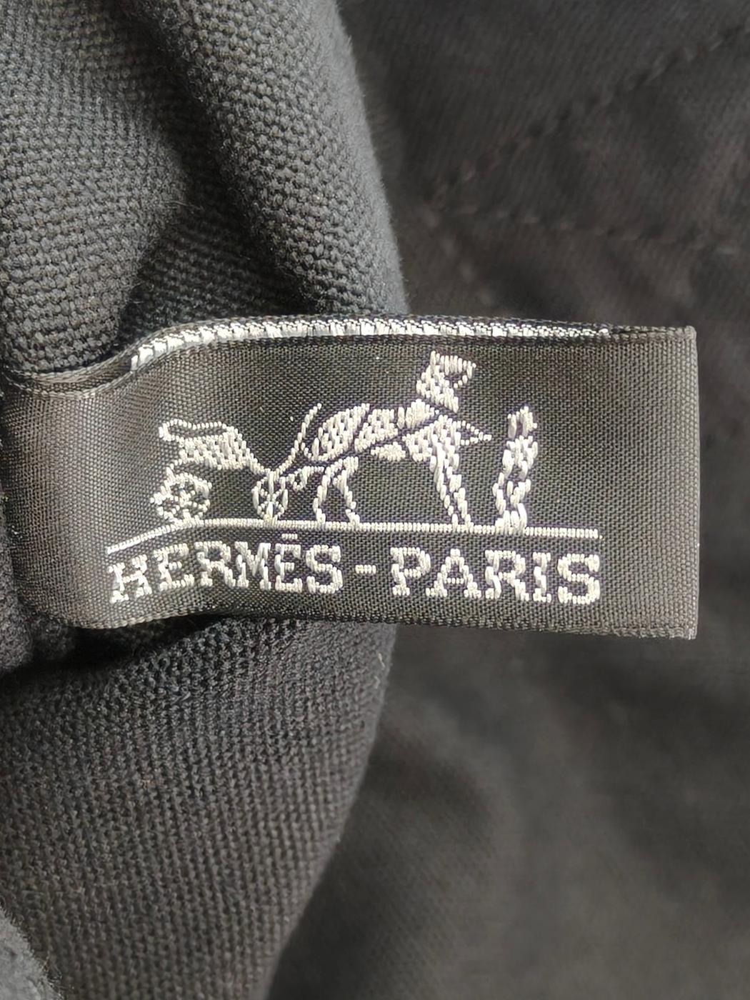 HERMES エルメス フールトゥ カバス トートバッグ ブラック  管理番号：11663