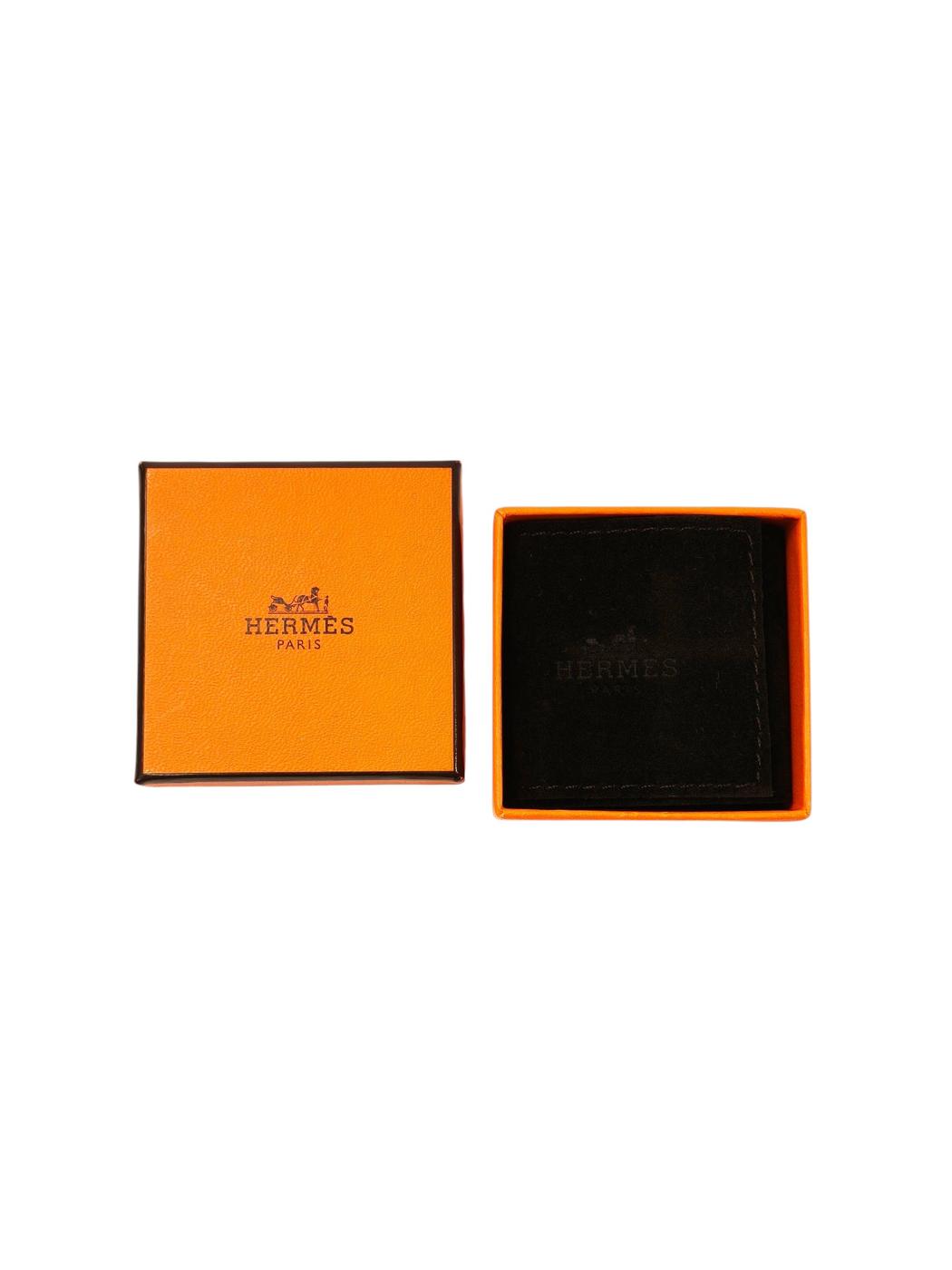 HERMES エルメス アイリーン H ピアス シルバー 管理番号：11672