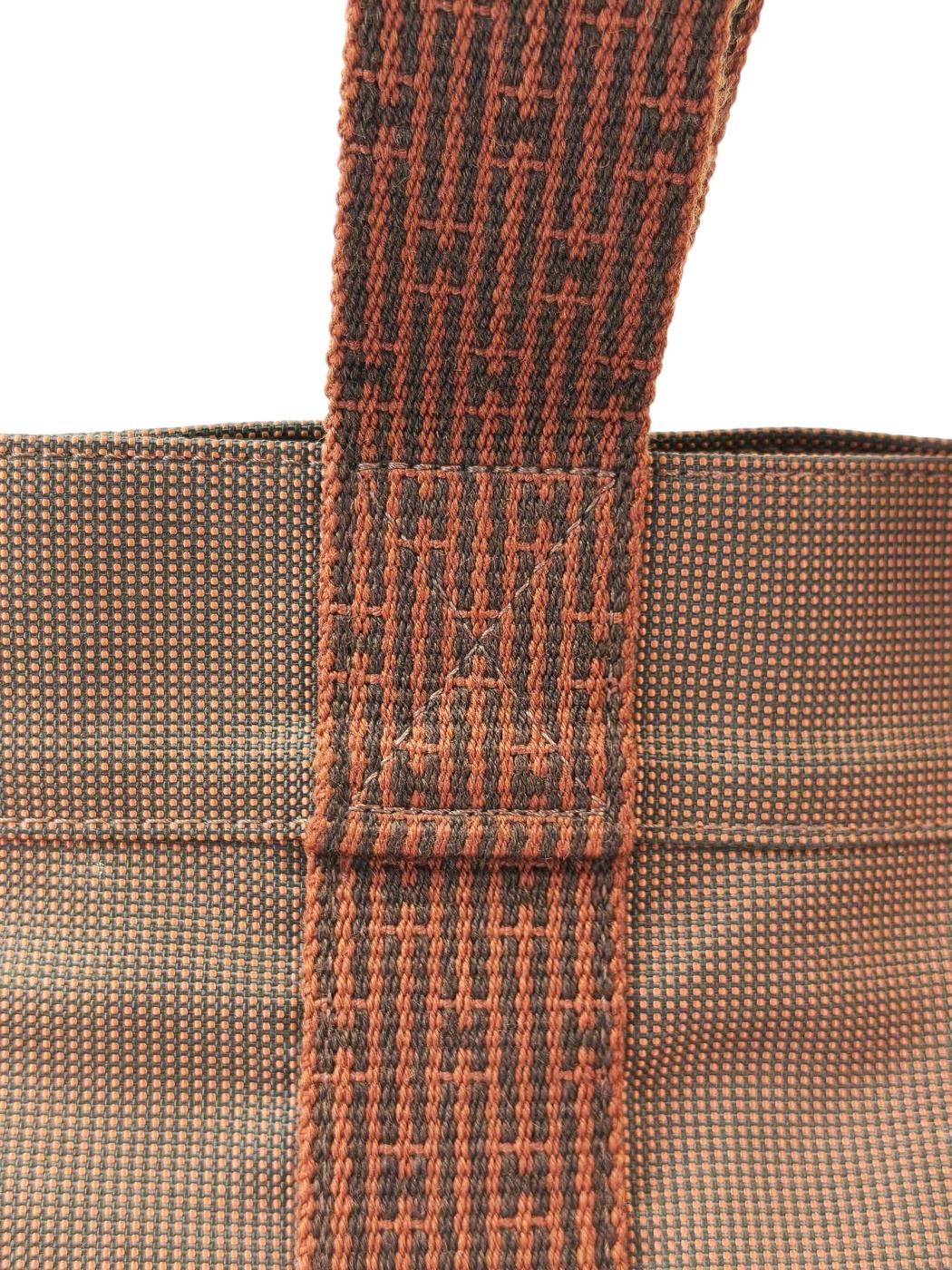 HERMES Aile Line GM Tote Bag Brown Model Number: 11684
