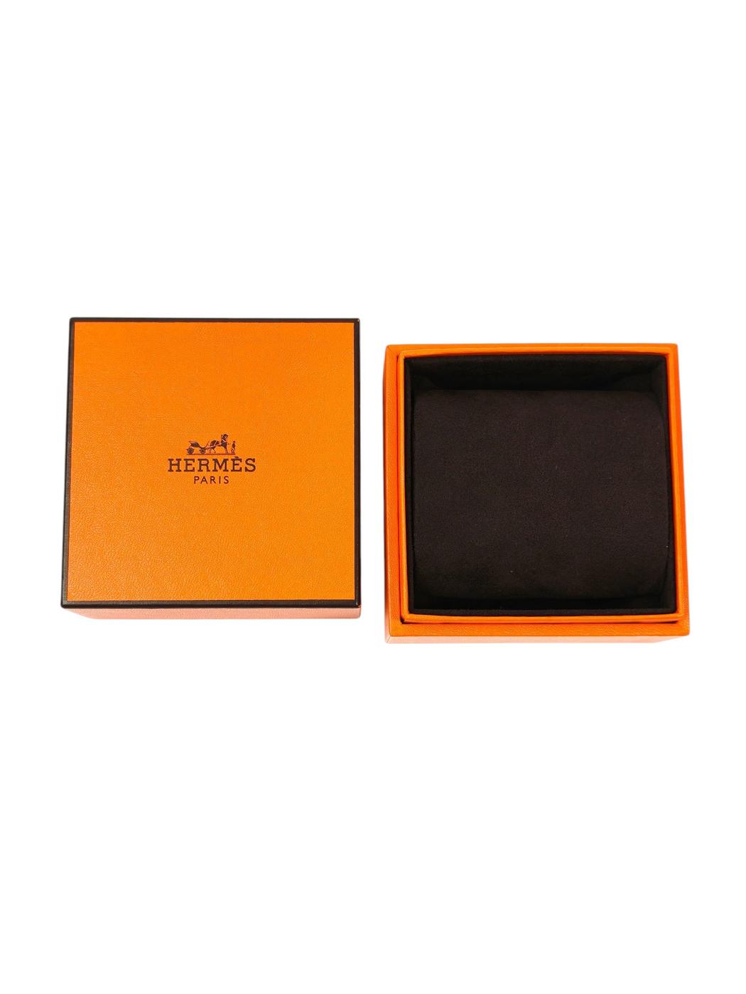 HERMES エルメス 新品未使用 シェーヌダンクル アンシェネ LG バングル シルバー  管理番号：11696