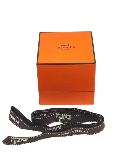 HERMES Chaine d'Ancre Enchainee Ring 925 Silver Ring Control Number: 11699