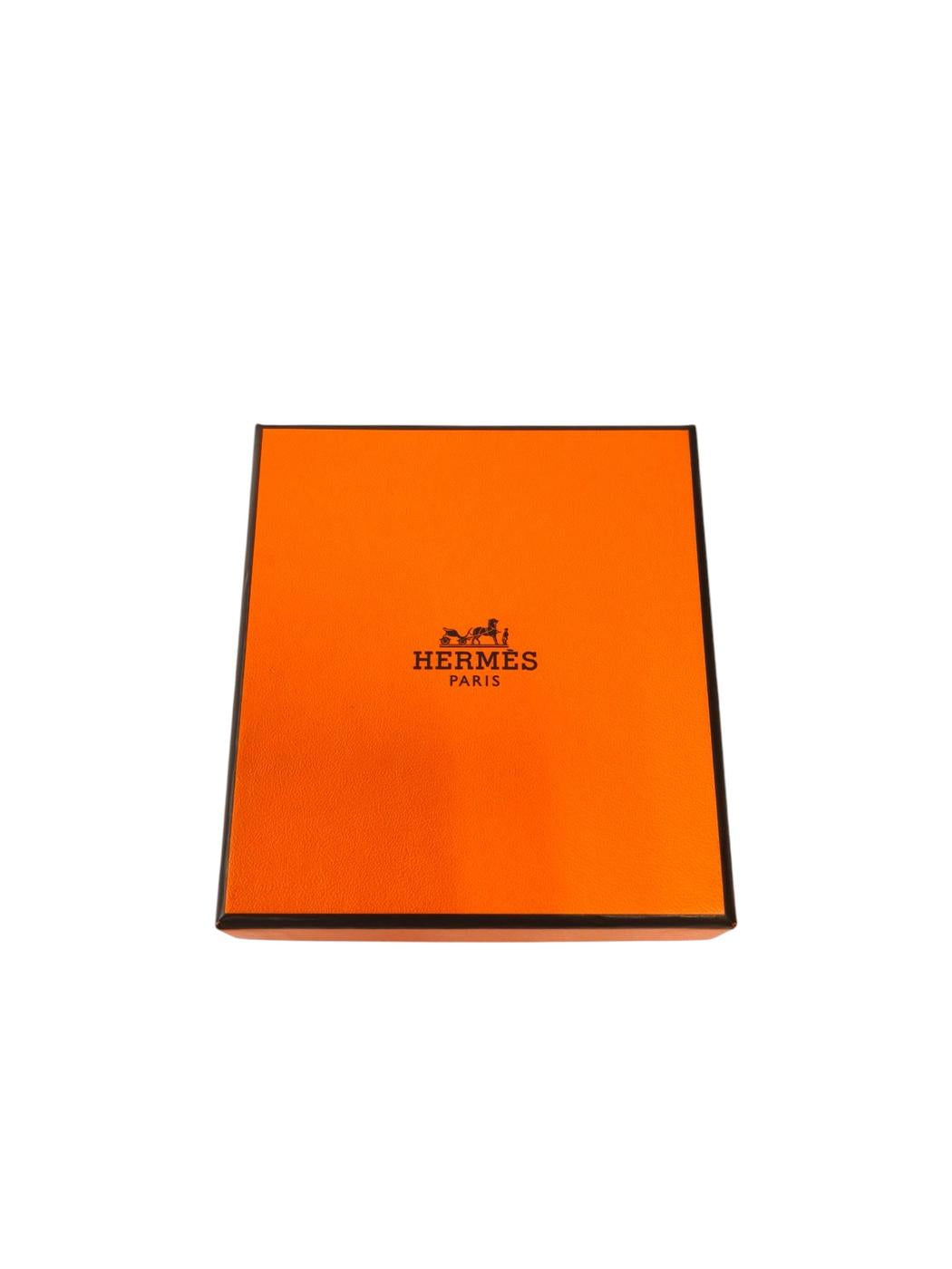 HERMES エルメス ポップH 白×銀 ネックレス メタル ラッカー 管理番号：11772
