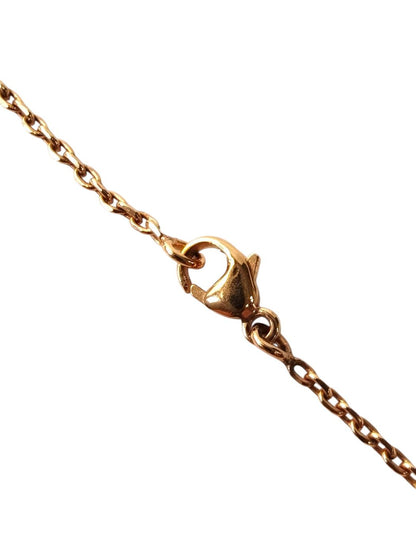 HERMES エルメス シェーヌダンクル ネックレス 青×金 管理番号：11784