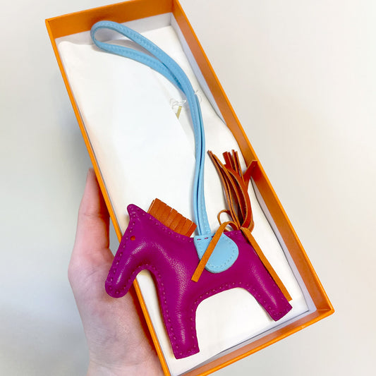 Hermes エルメス ロデオチャーム PM チャーム A レザー 革 アクセサリー ブランド　管理番号：1622