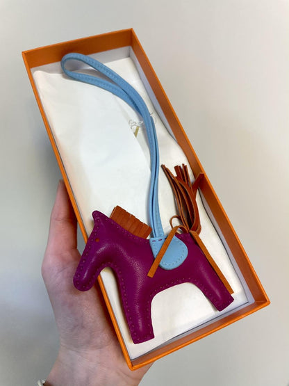 Hermes エルメス ロデオチャーム PM チャーム A レザー 革 アクセサリー ブランド　管理番号：1622