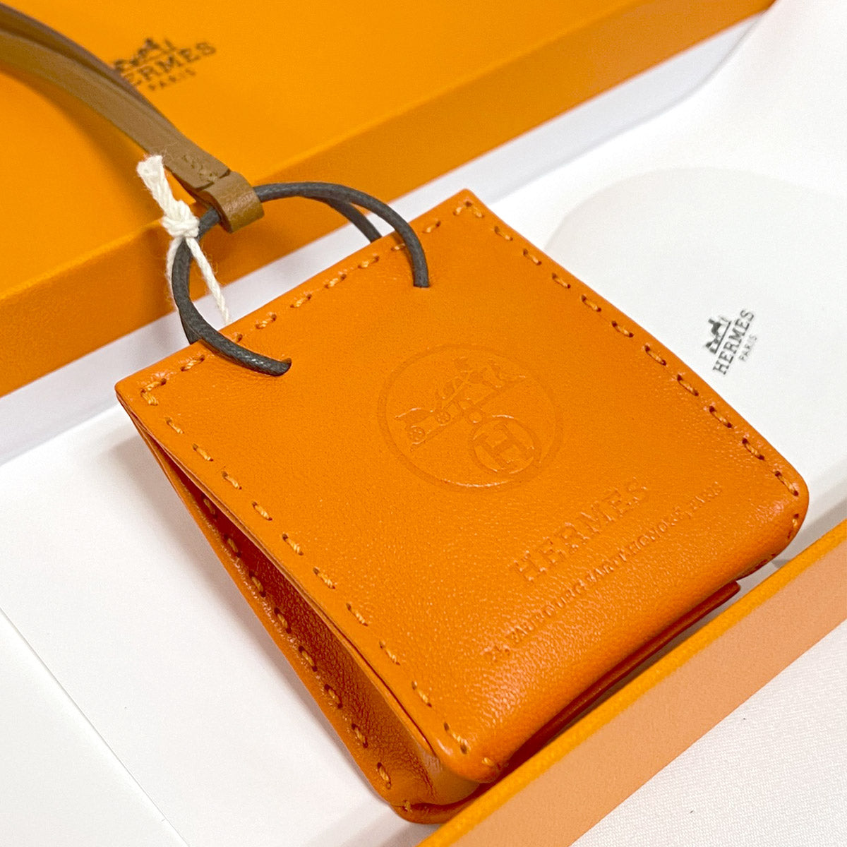 HERMESエルメス サックオランジュ チャーム 管理番号：1633