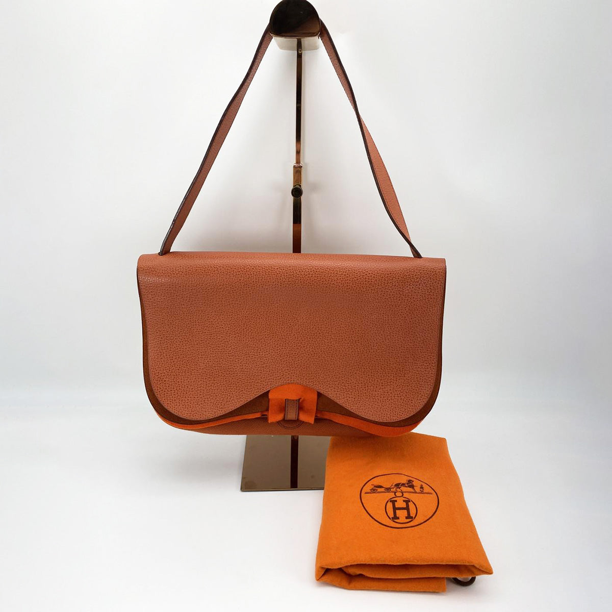 HERMES エルメス ショルダーバッグ コロラドMM レザー キャンバス サックコロラドMM 管理番号：8843