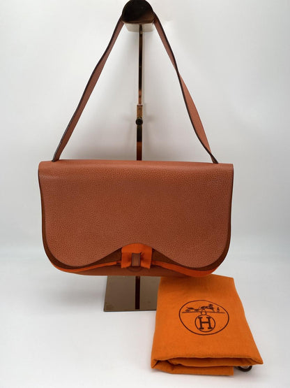 HERMES エルメス ショルダーバッグ コロラドMM レザー キャンバス サックコロラドMM 管理番号：8843