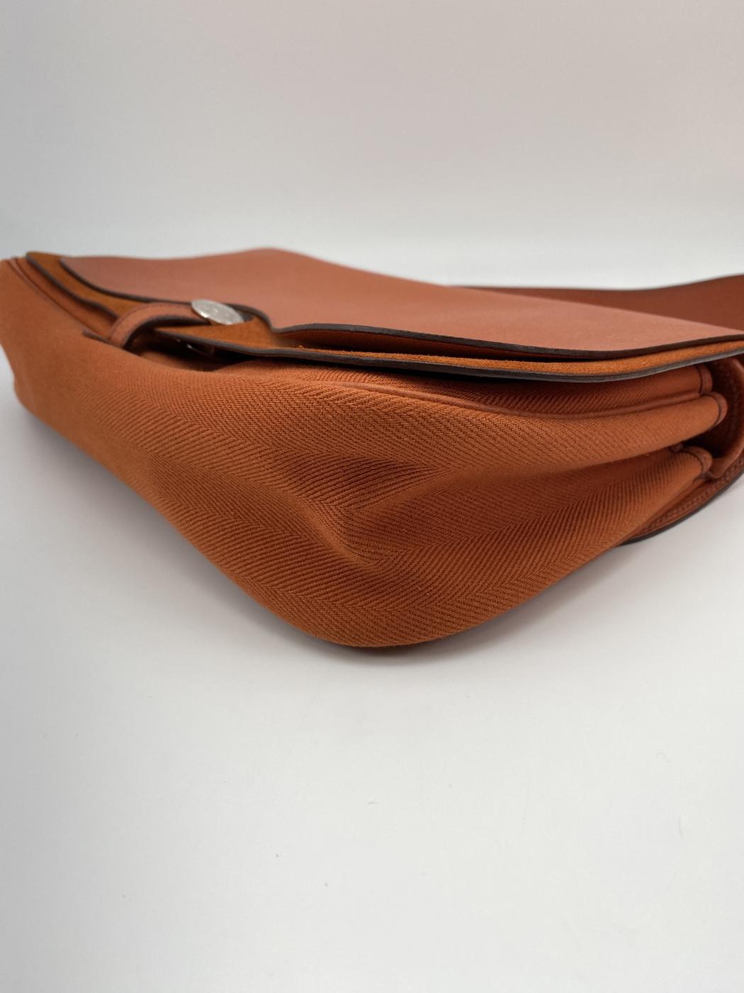 HERMES エルメス ショルダーバッグ コロラドMM レザー キャンバス サックコロラドMM 管理番号：8843