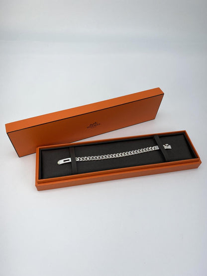 HERMES エルメス ケリーグルメット ブレスレット XS 925 16.5g シルバー 管理番号：9122