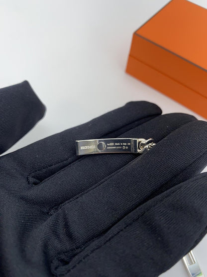 HERMES エルメス ケリーグルメット ブレスレット XS 925 16.5g シルバー 管理番号：9122