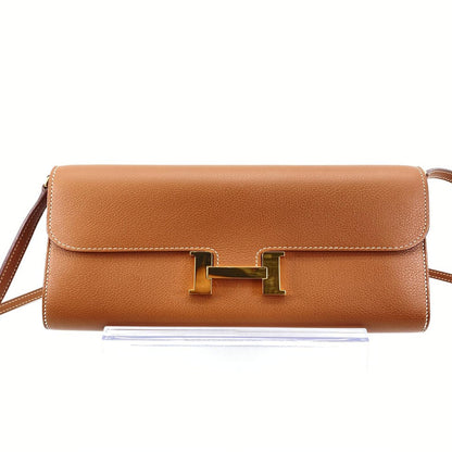 HERMES エルメス コンスタンス トゥーゴー ウォレット エプソン ゴールド金具 U刻印 2022年 管理番号：9169